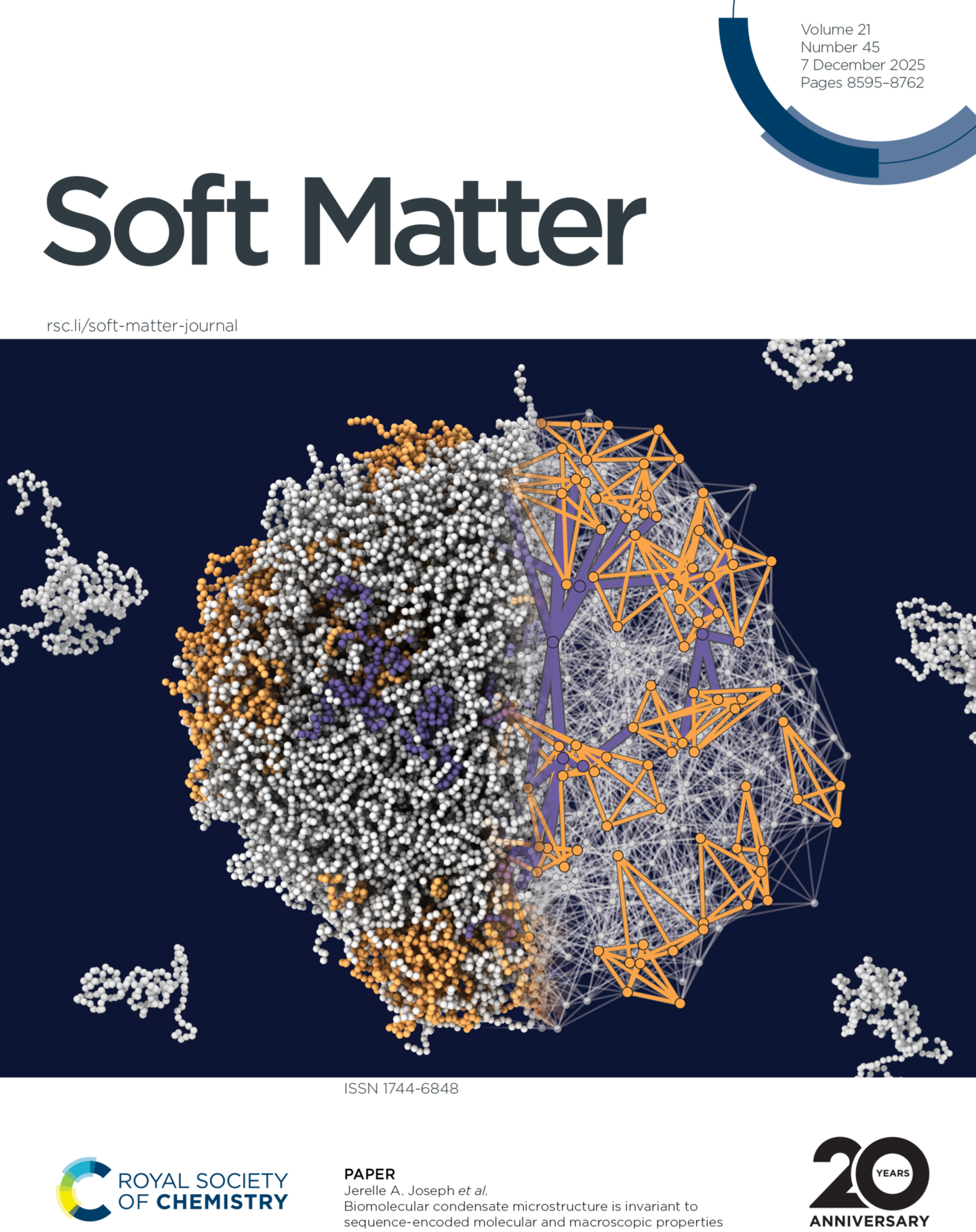 Soft matter cover