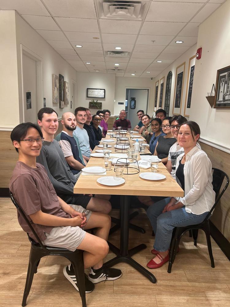 Group Lunch with Prof. David Wales and Friends